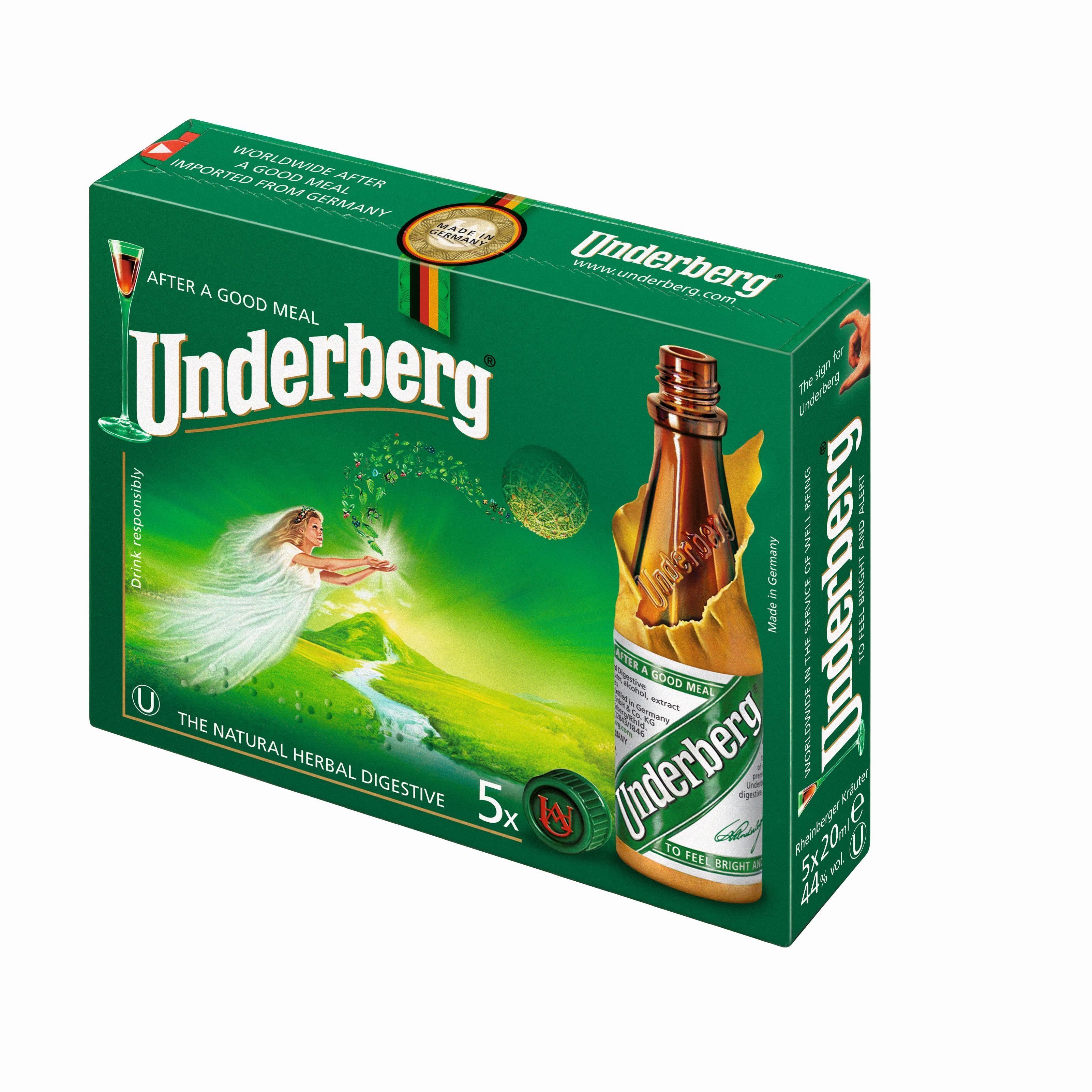 Underberg 5x0,02l liqueur