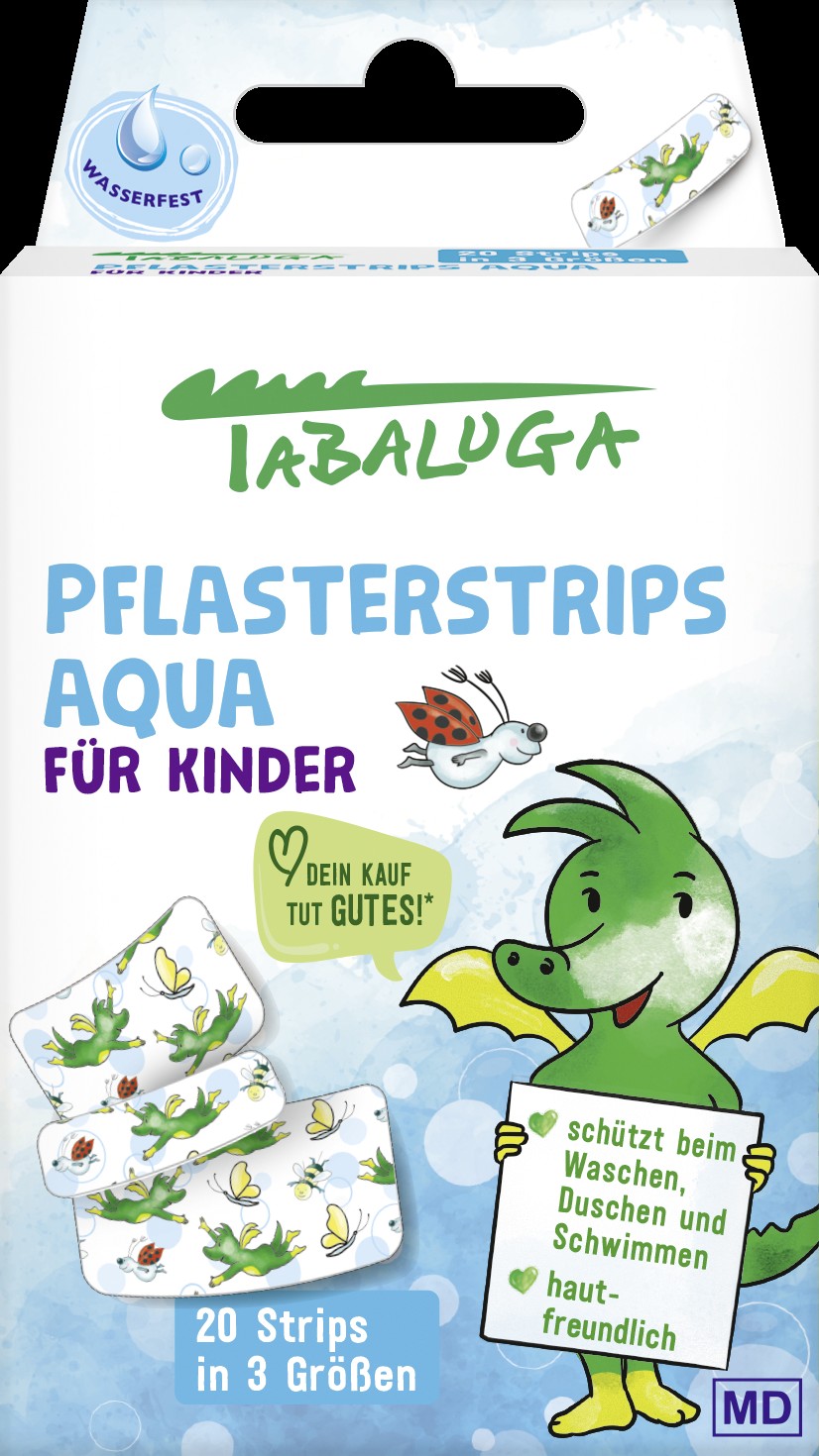 Tabaluga Water - Resistant Children's Plasters
