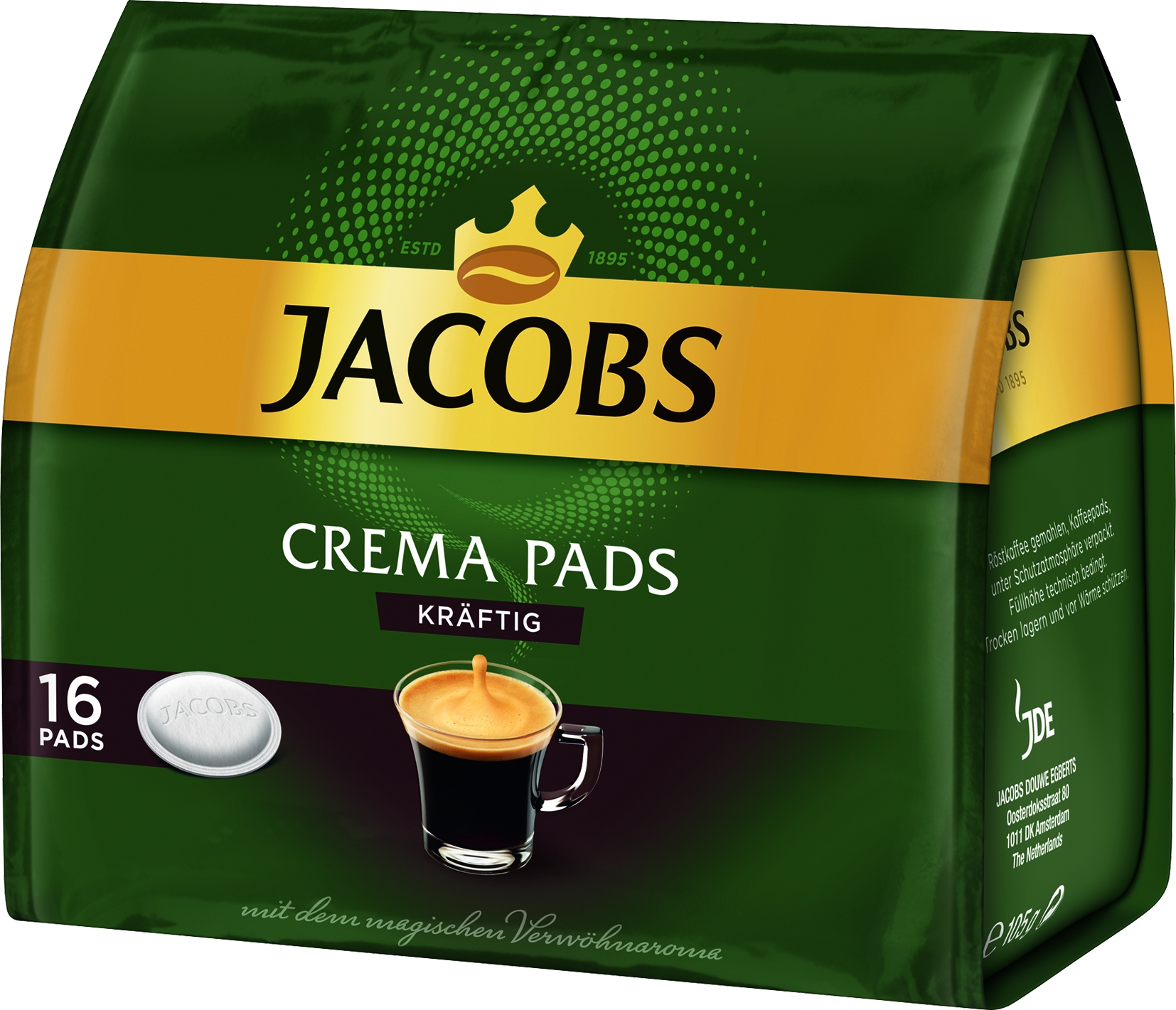 Kaffee Pads Kräftig 18 St.