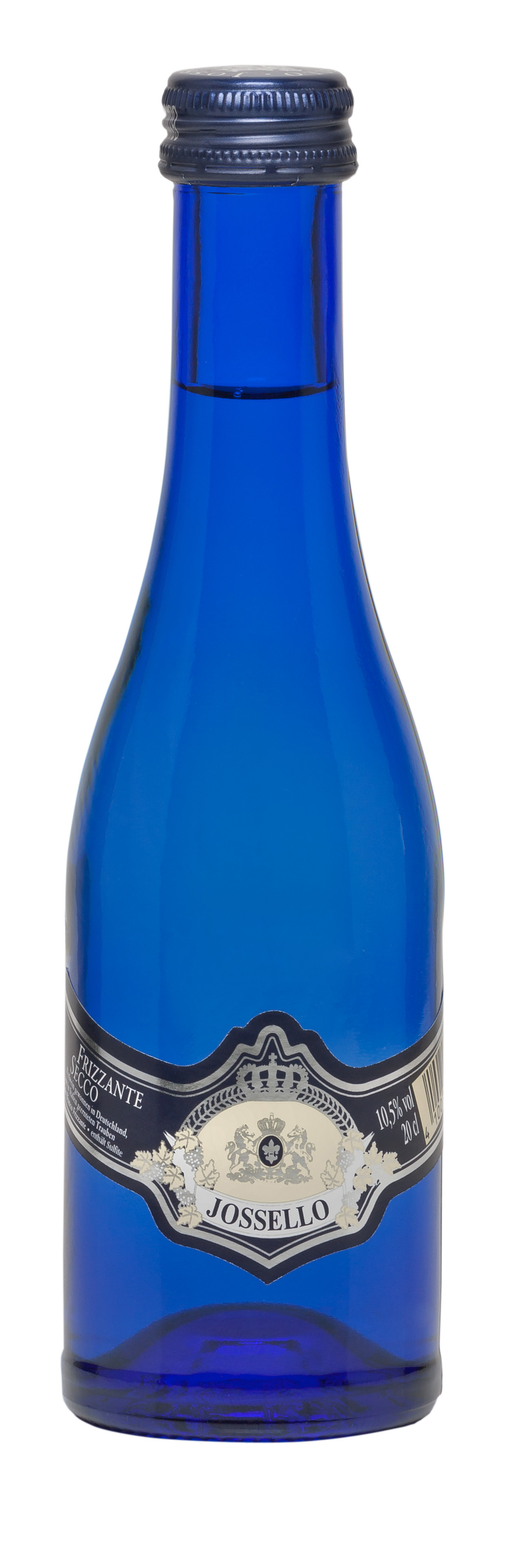 Prosecco Jossello, blaue Flasche   