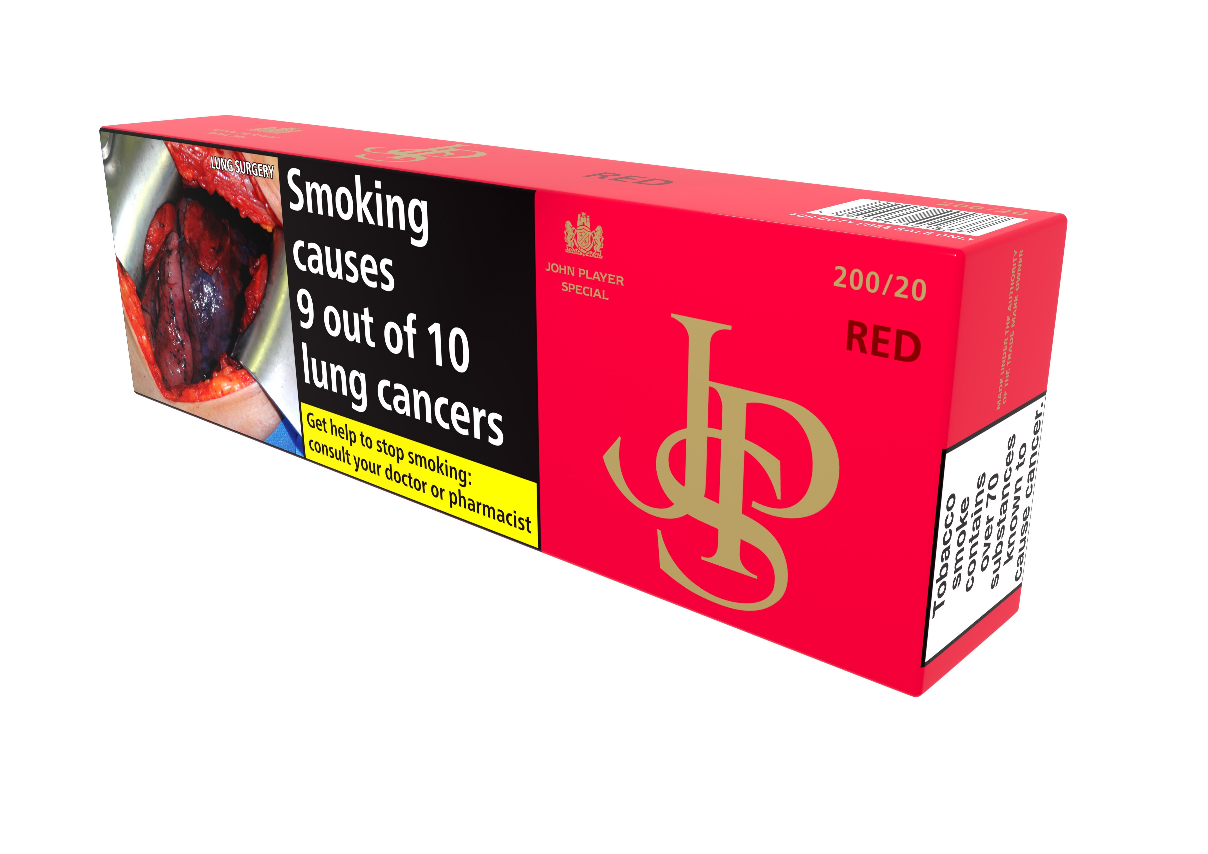 John Player Special RED, 200er Stange