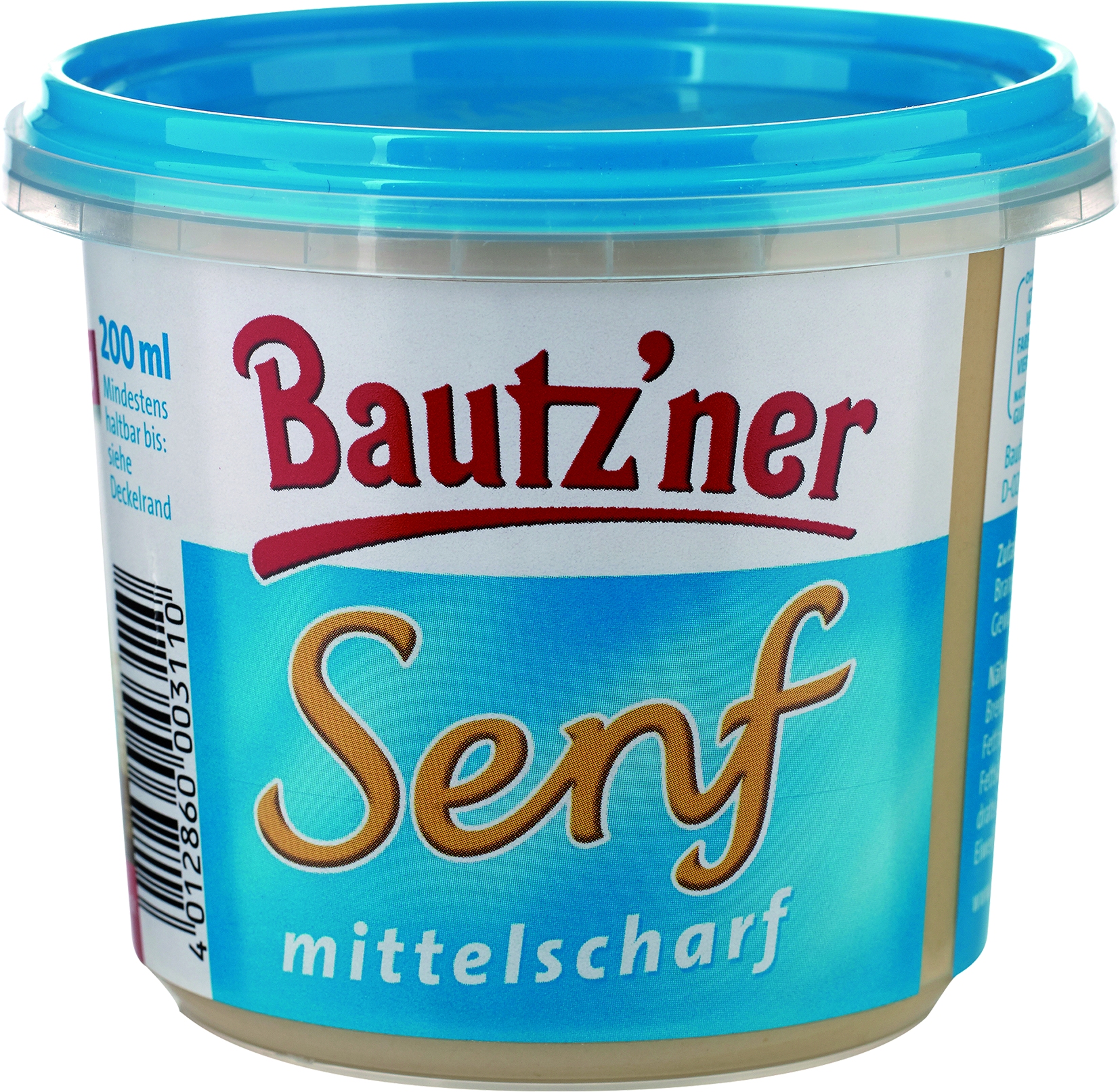 Senf mittelscharf   