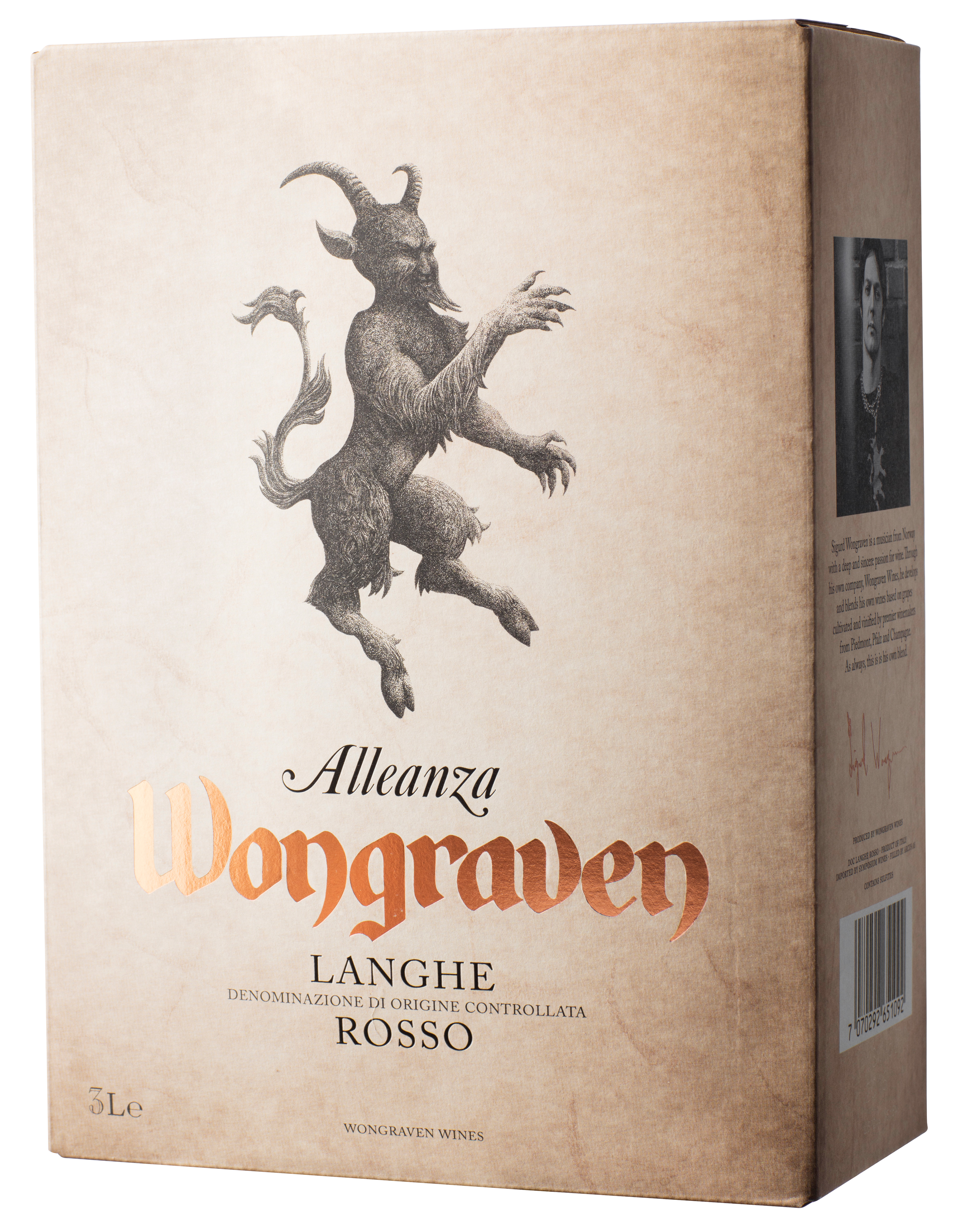 Wongraven, Alleanza, Langhe, DOC, trocken, rot