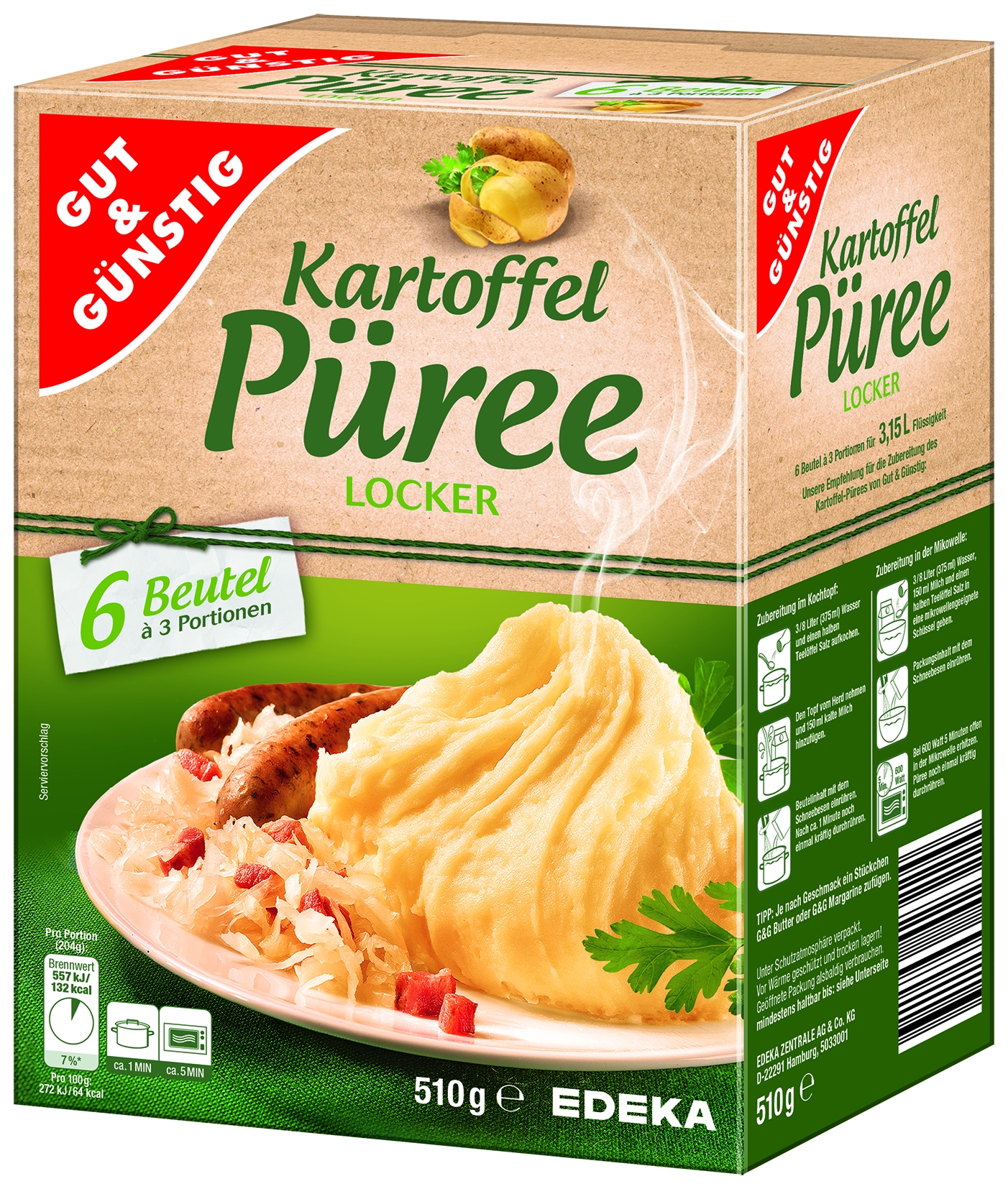 Kartoffelpuerree 18er