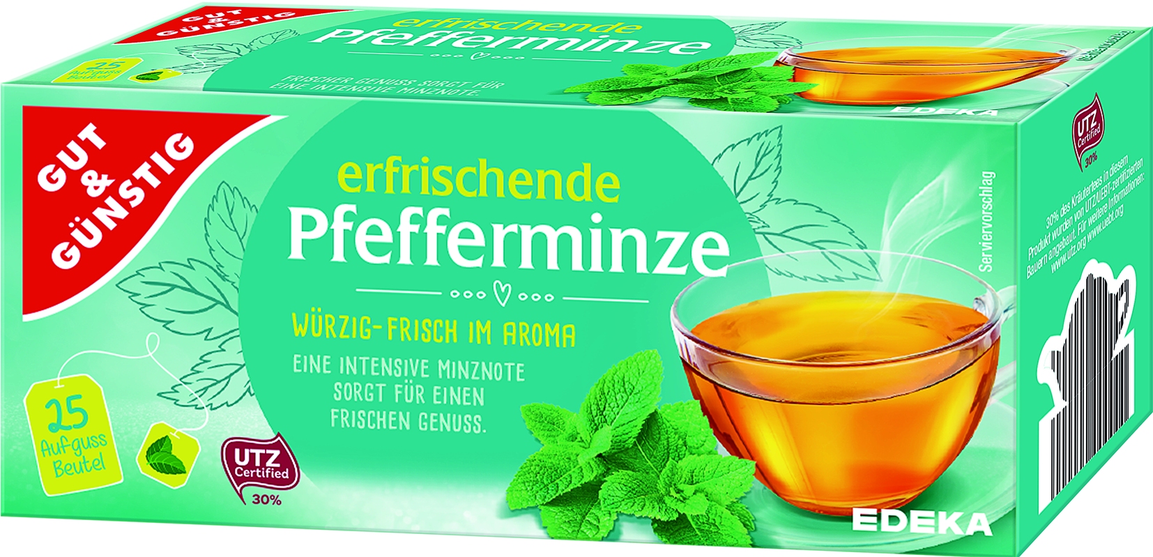 Peppermint tea 25x2,25 gr.