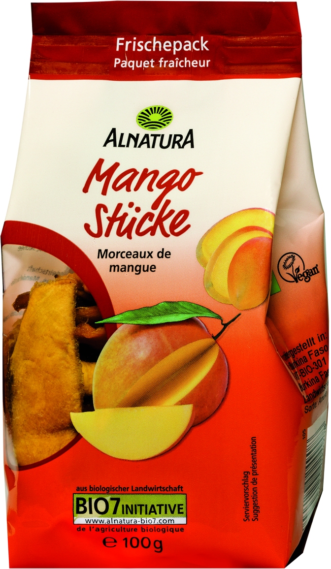 Mango Stücke getrocknet   