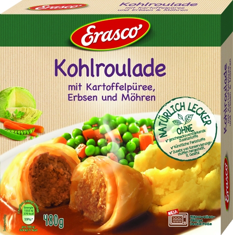 Menue Kohlroulade mit Pueree   