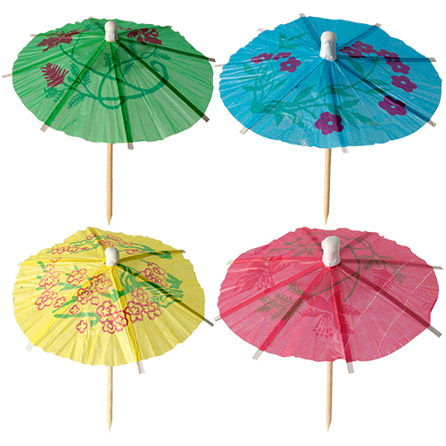 Deco Picker Umbrella 10cm 300pc