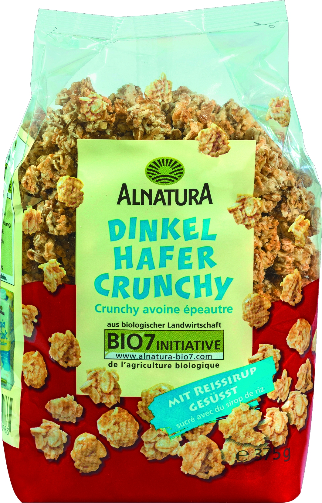 Dinkel Hafer Crunchy Müsli   