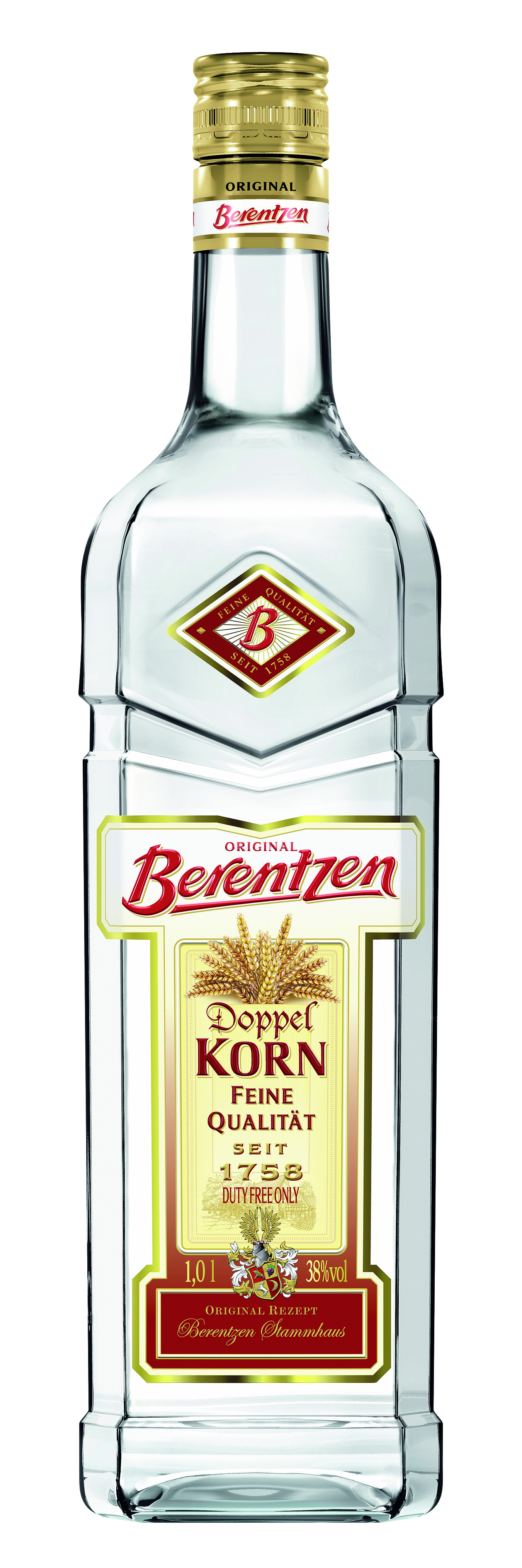 Berentzen Doppelkorn, Grain Brandy   