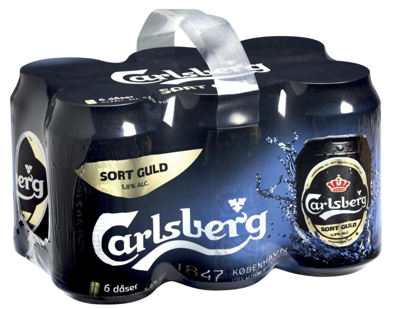 Carlsberg Bier Schwarz Gold 24Dsx0,33lt