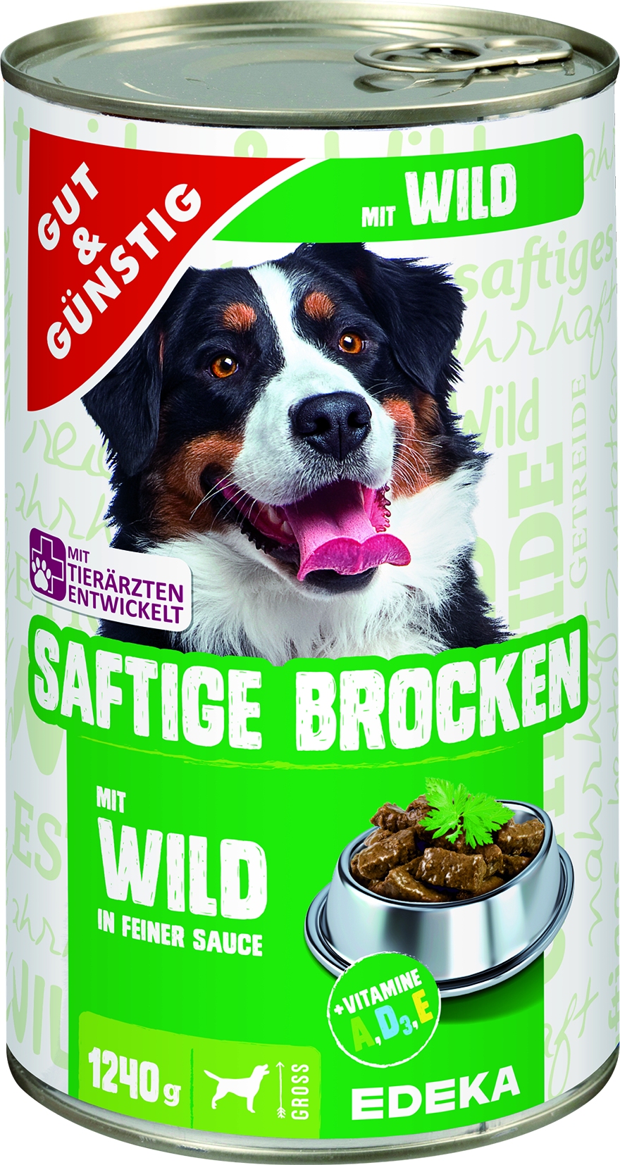 Dog Saftige Brocken Wild   