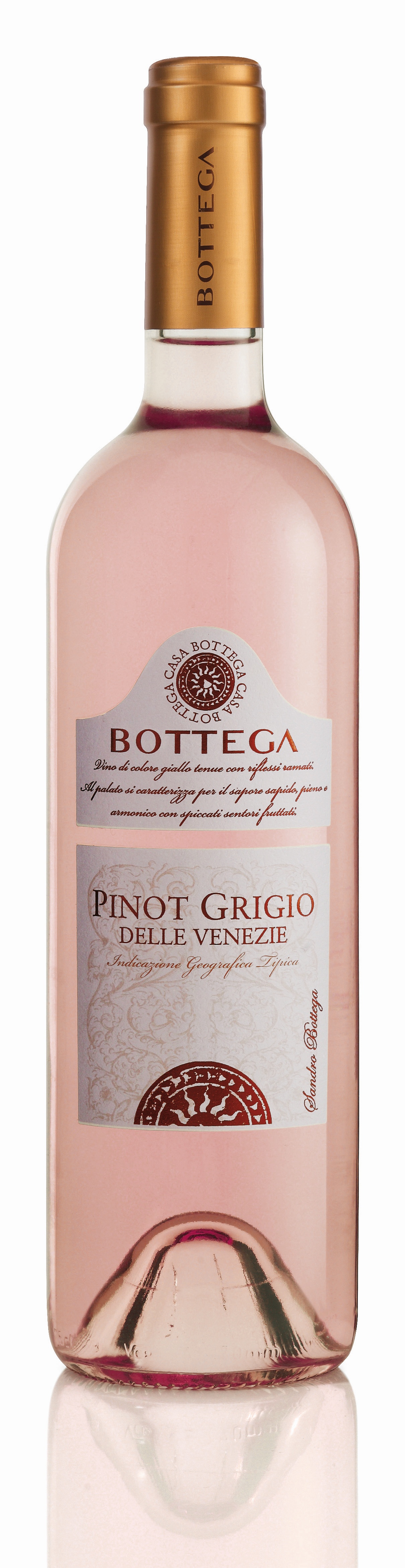 Bottega, Pinot Grigio, Veneto, IGT, dry, rose  