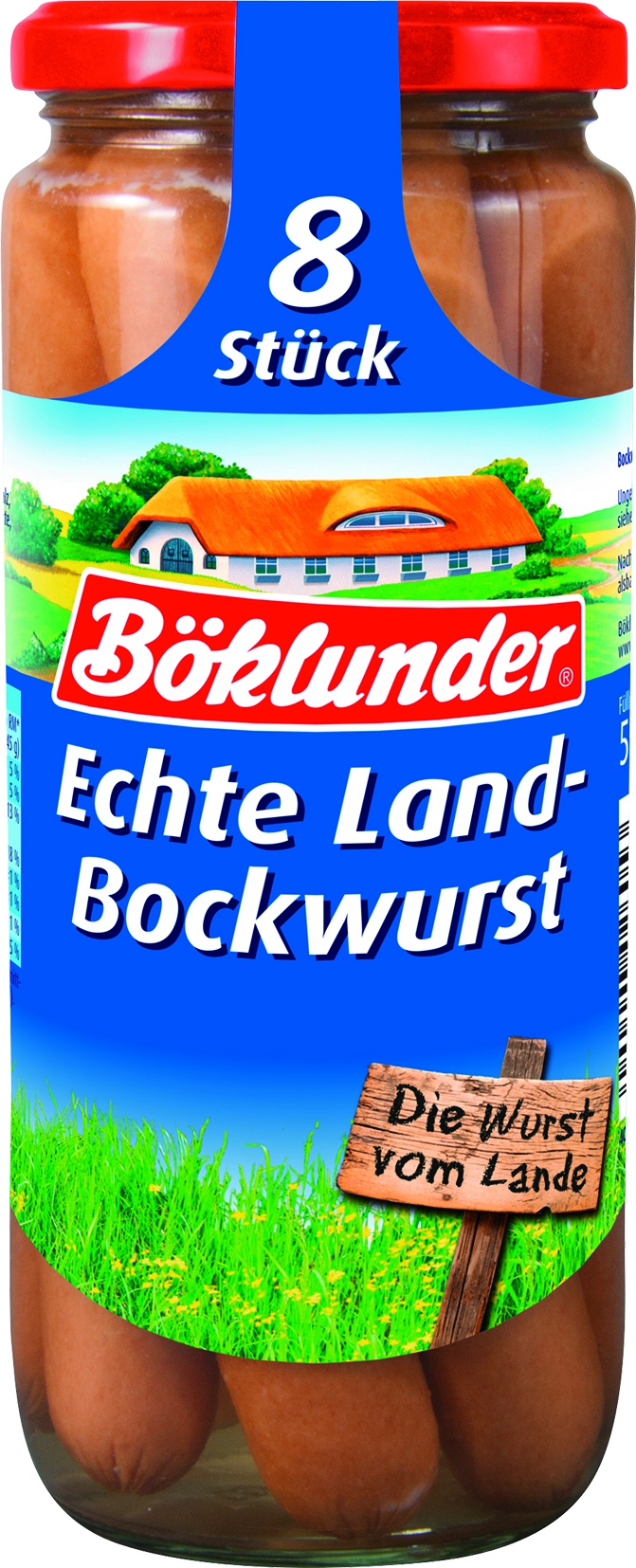 Landbockwurst in Eigenhaut 8 St= 360 gr