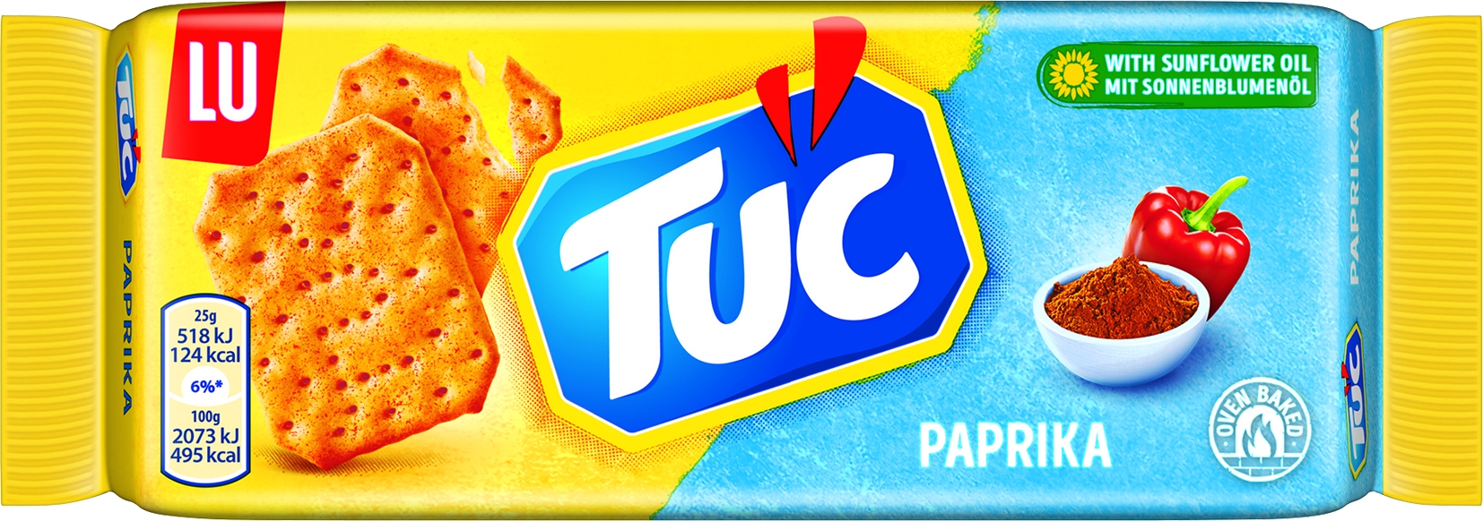 TUC cracker paprika   