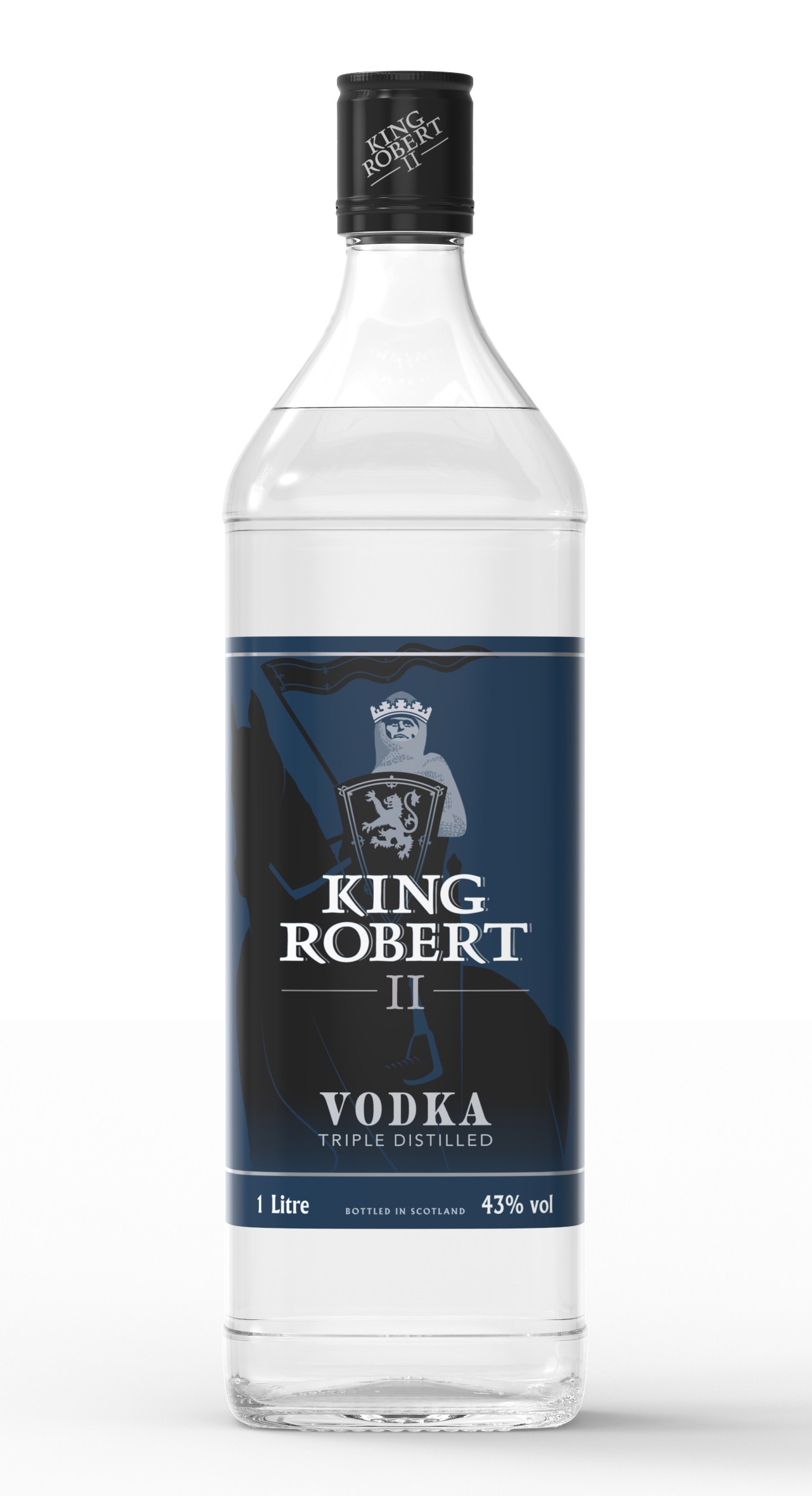 King Robert II Vodka 43% 1L