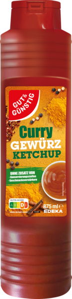 Curry Gewürz Ketchup   