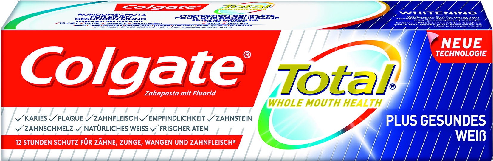 total white toothpaste   