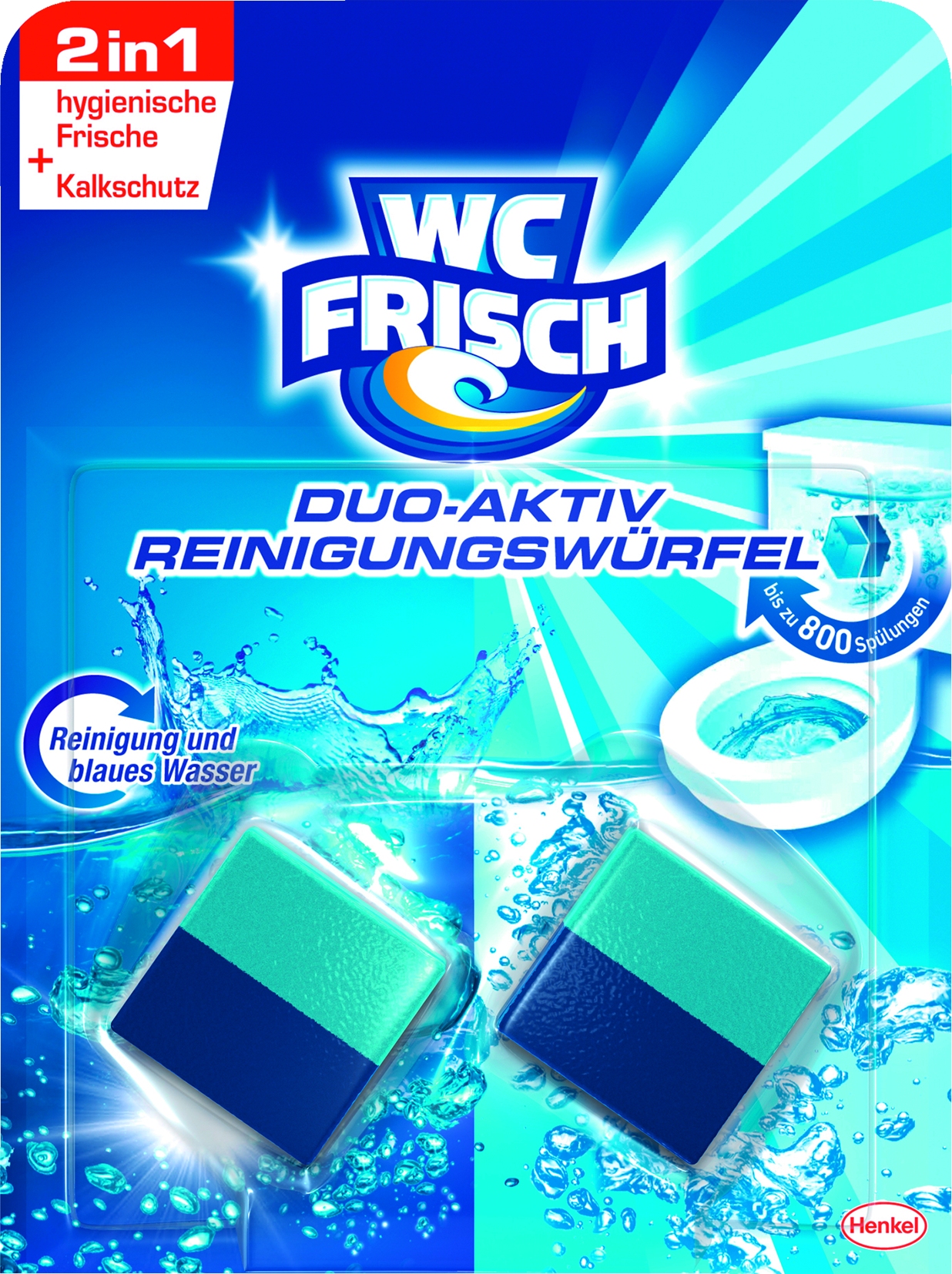 WC-Frisch Reinigungswwuerfel 2st