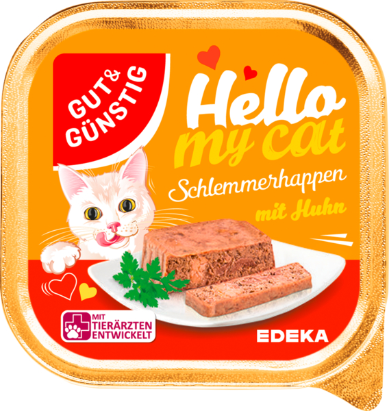 Hello my cat gourmet chicken