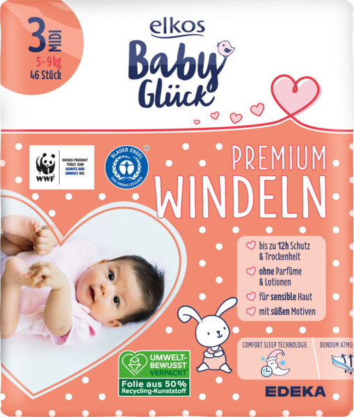 Nappies Premium Midi 45pc.