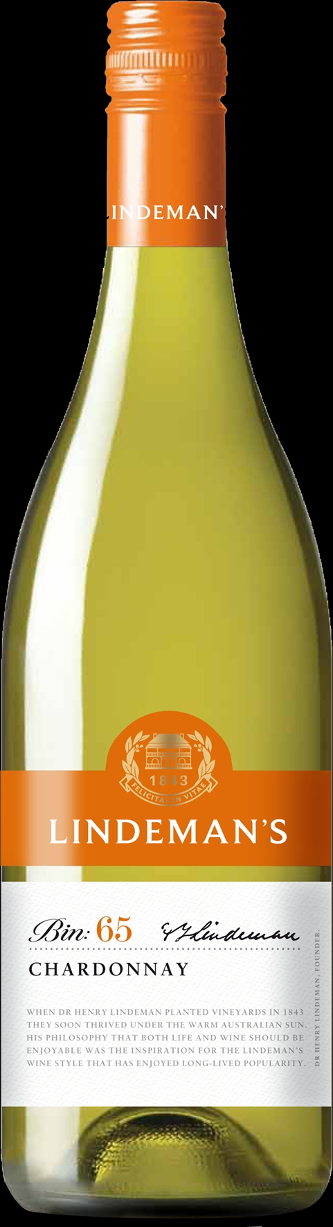 Lindemanns BIN 65, Chardonnay,white wine