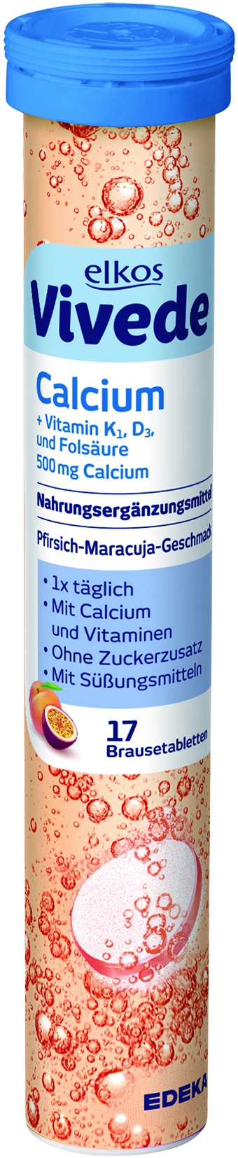 Effervescent tablets calcium 17 pc.