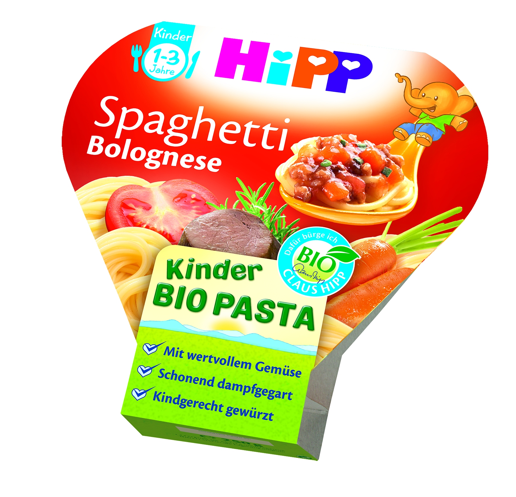 Bio Pasta 8635 Spaghetti Bolognese