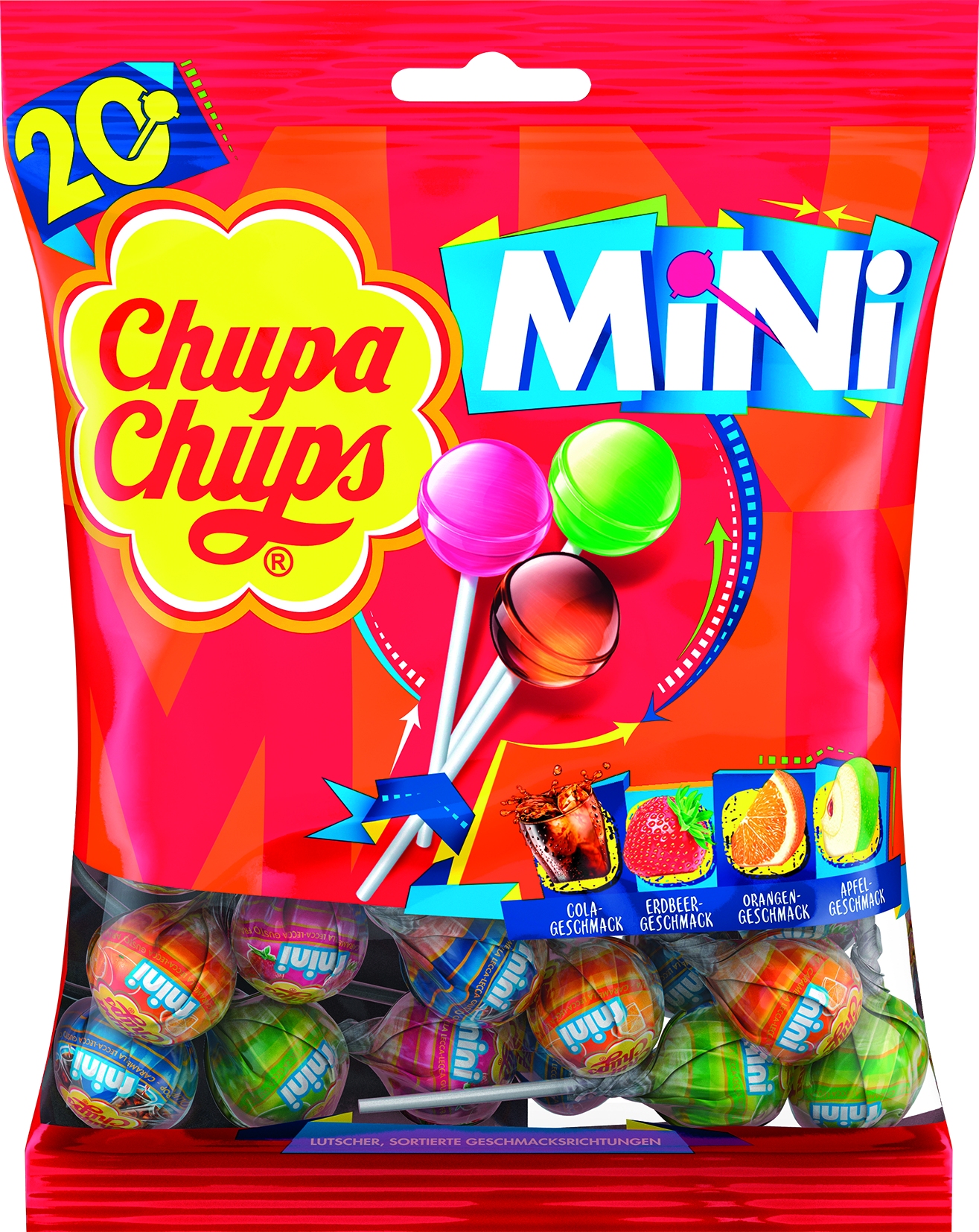 Chupa Chups Lutscher 20er