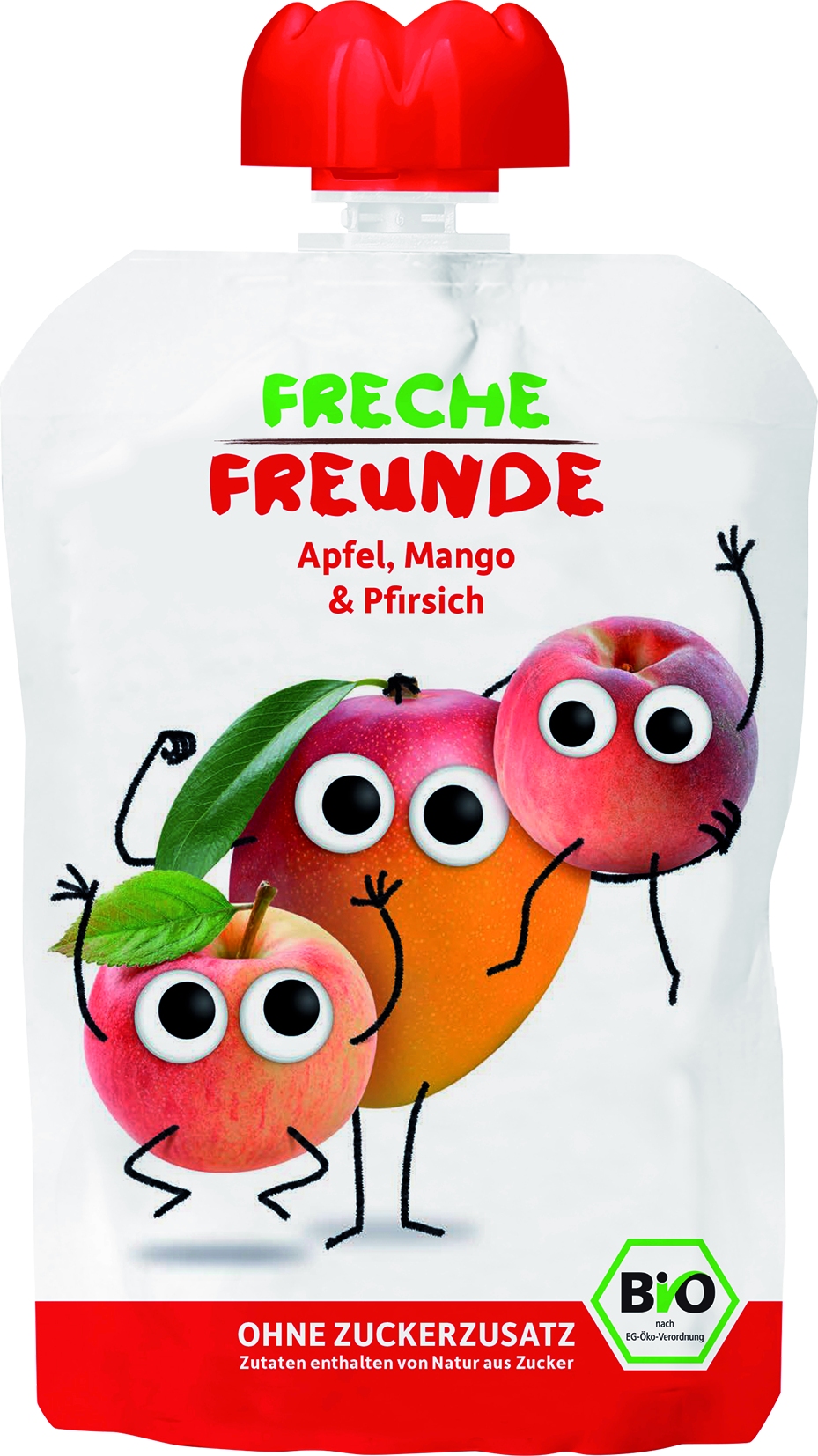 Freche Freunde - Apfel /Mango /Pfirsich   