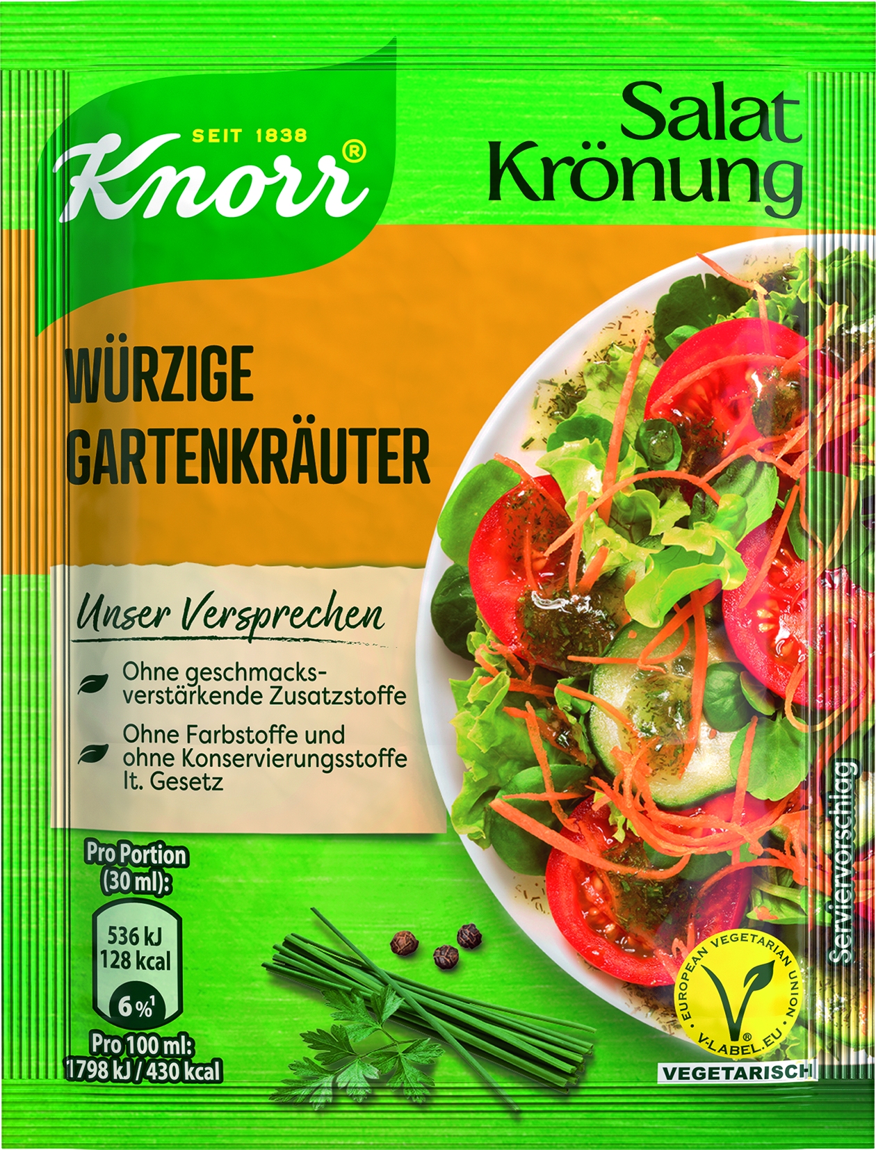 Salatkrönung Gartenkraeuter 5er