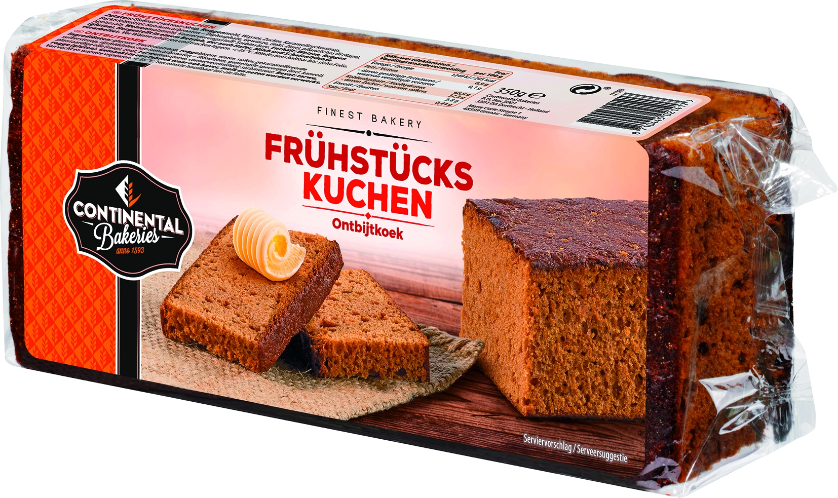 Hollaendischer Fruehstueckskuchen   