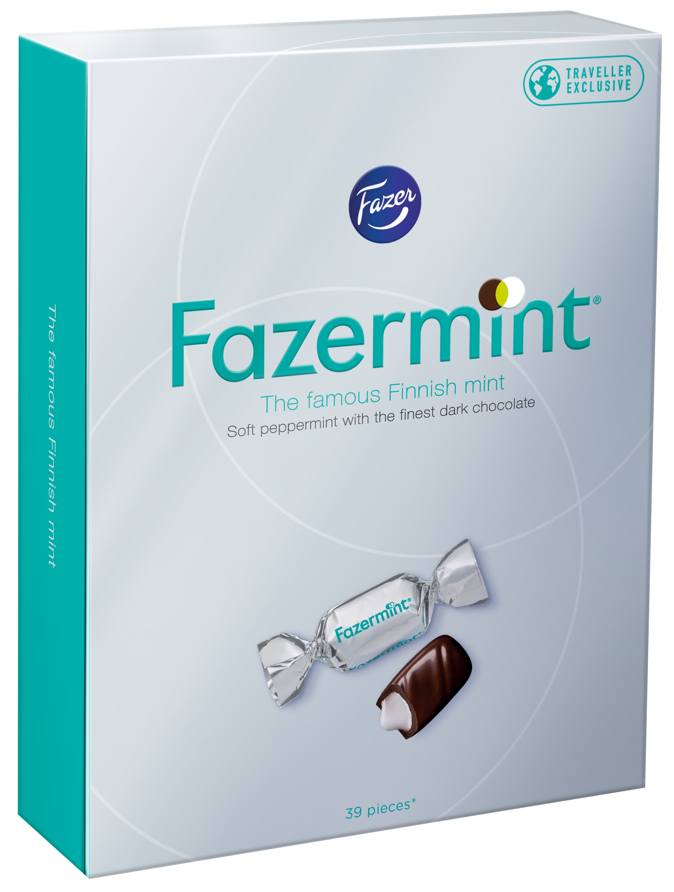 Karl Fazer Fazermint, pralines with mint   