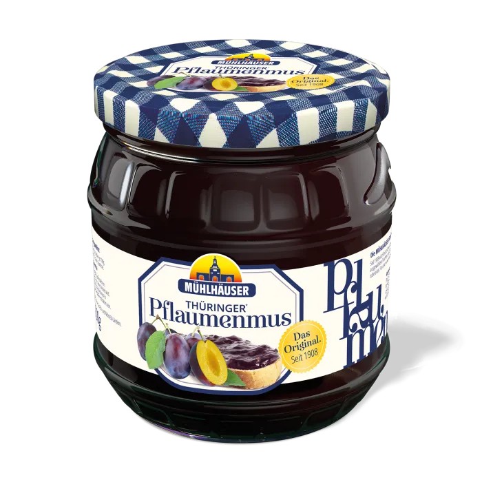 Pflaumenmus gewürzt, 1 kg