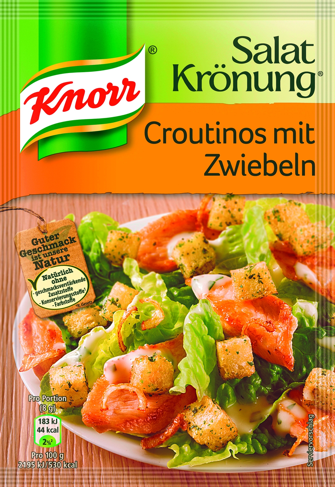 Croutinos mit Zwiebeln   