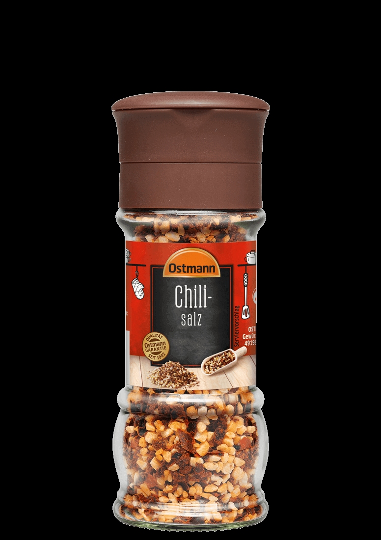 Glas-Mühle Chili Salz   