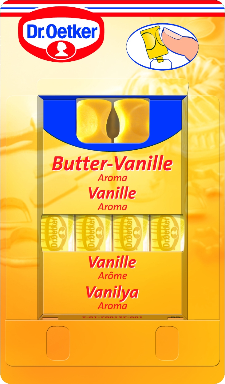 Butter-Vanille Aroma 4er