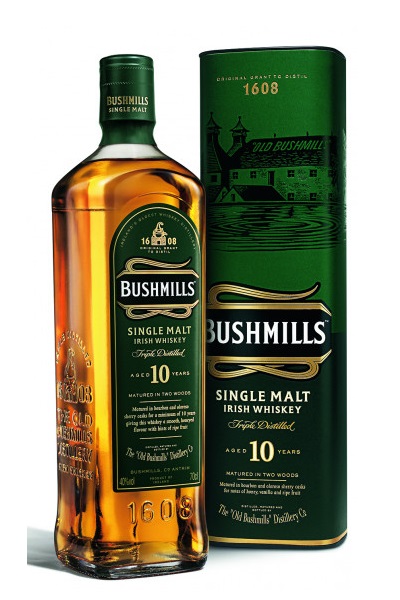 Bushmills Single Irish Malt Whiskey 10yo