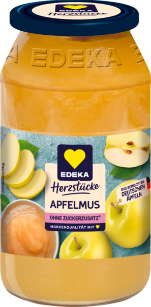 Apfelmus gezuckert   