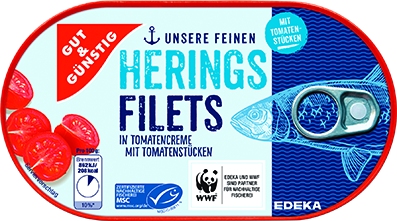 Heringsfilet Tomate   