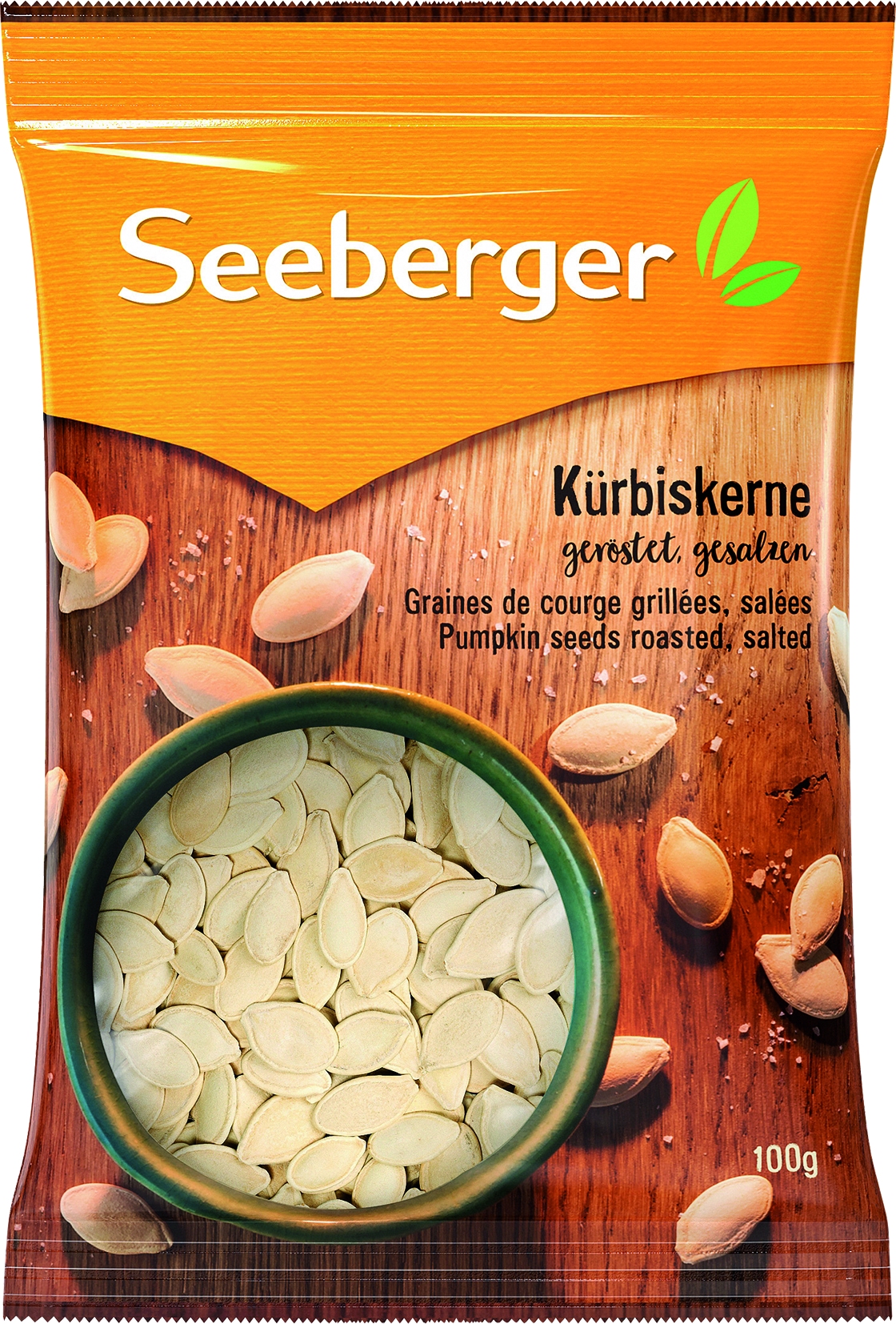 Kuerbiskerne geroestet und gesalzen   