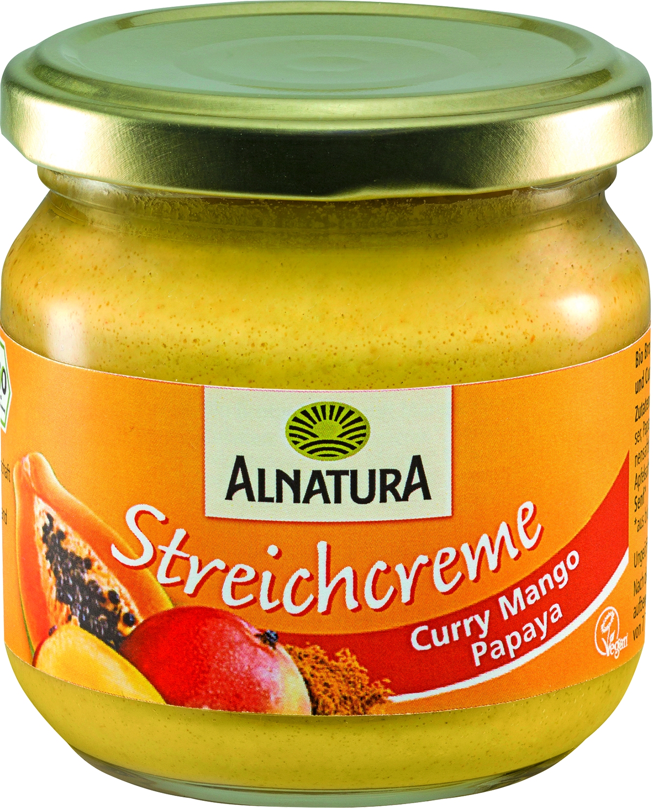 Streichcreme Curry/Mango/Papaya   