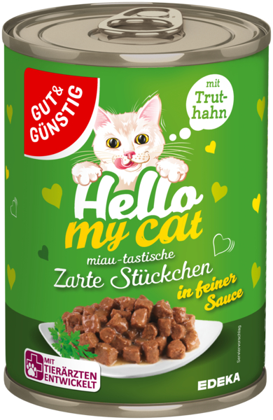 Cat Zarte Stückchen Truthahn