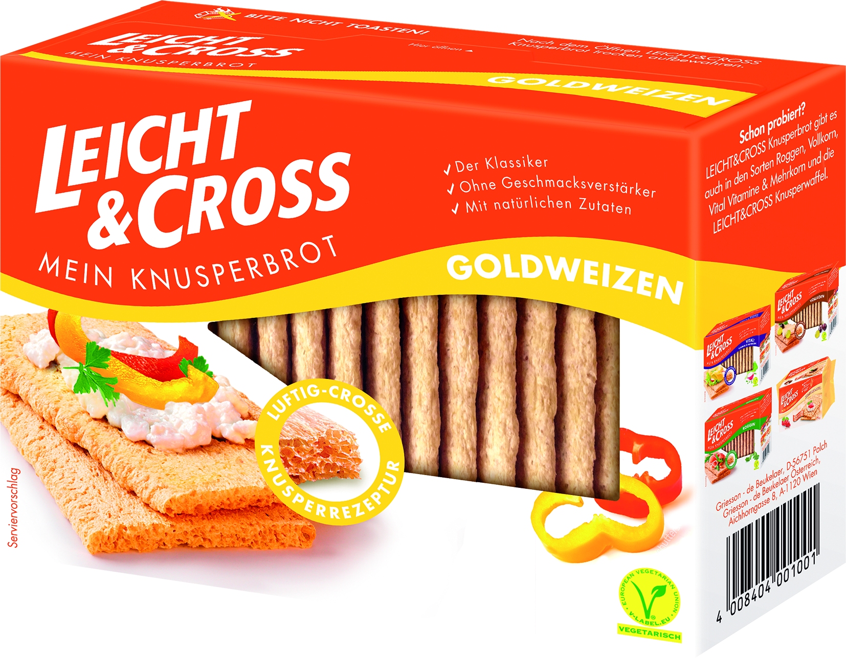 Weizen Knaeckebrot   