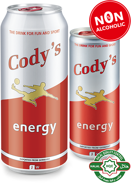 Cody´s Energy Drink Classic 24Ds x 0,25l