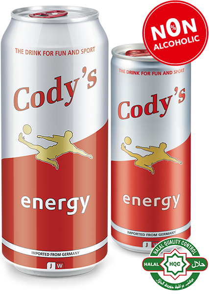 Cody´s Energy Drink Classic 24tin x 25cl