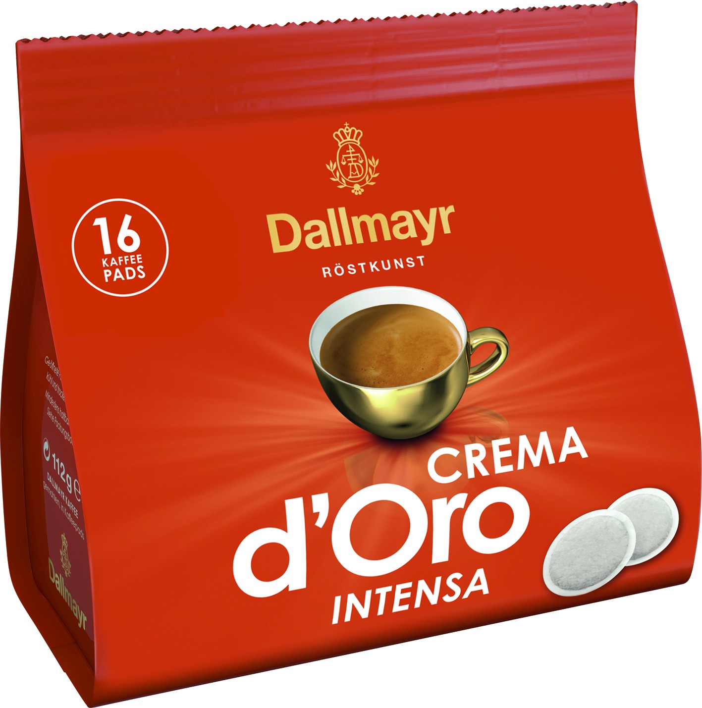 Kaffee Pads Crema d'Oro Intensa 16x7gr