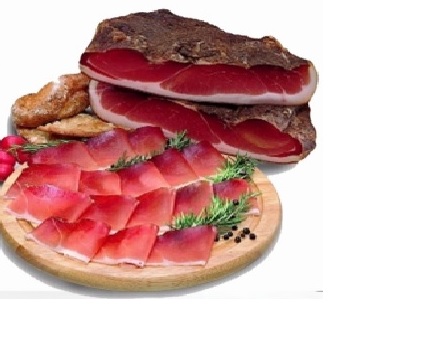 Mendelspeck aus Südtirol, ohne Schwarte, 1/2 Stücke, ca. 2,1kg-Stück
