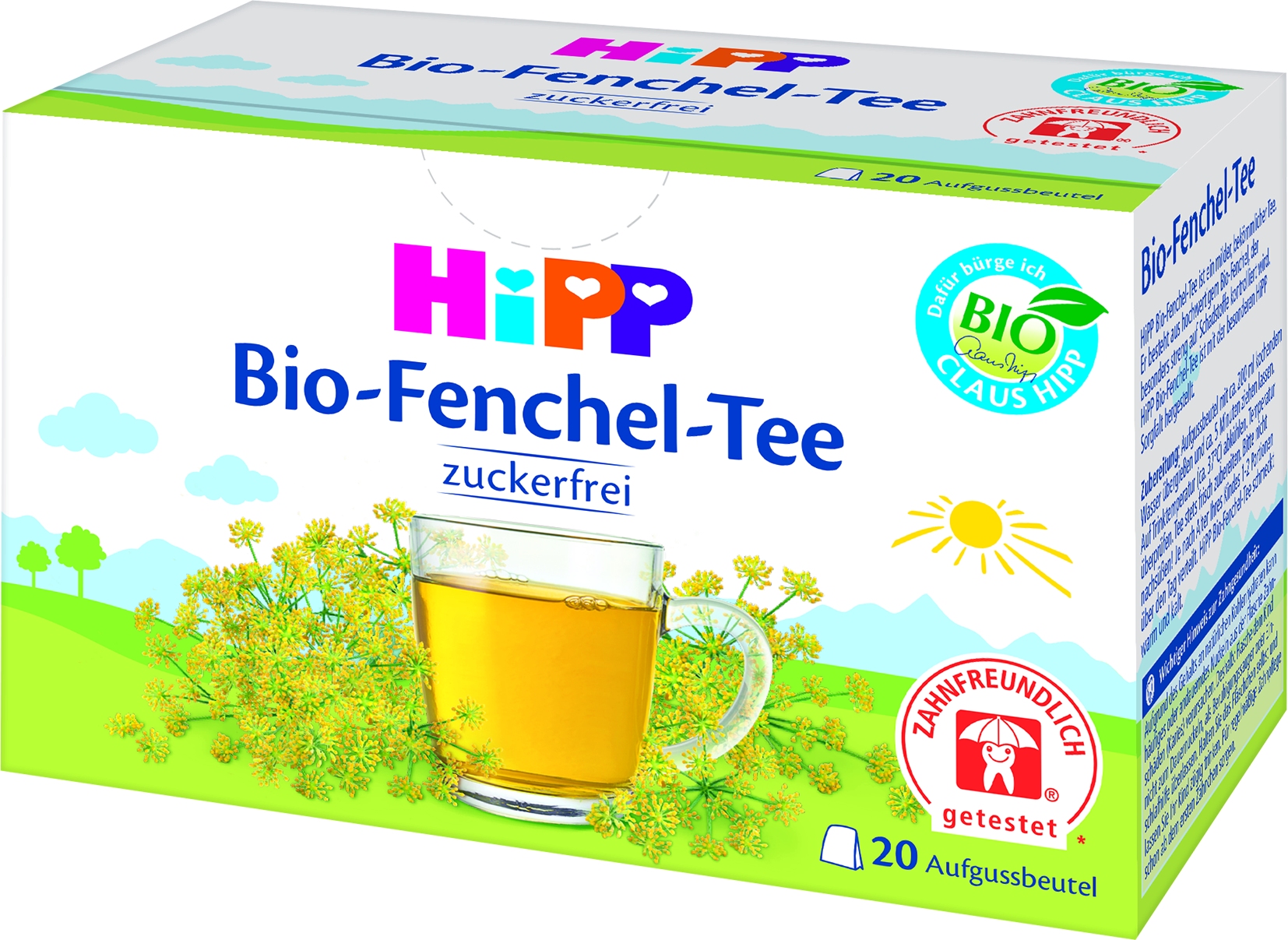 Bio 3600 Fencheltee 20x1,5g