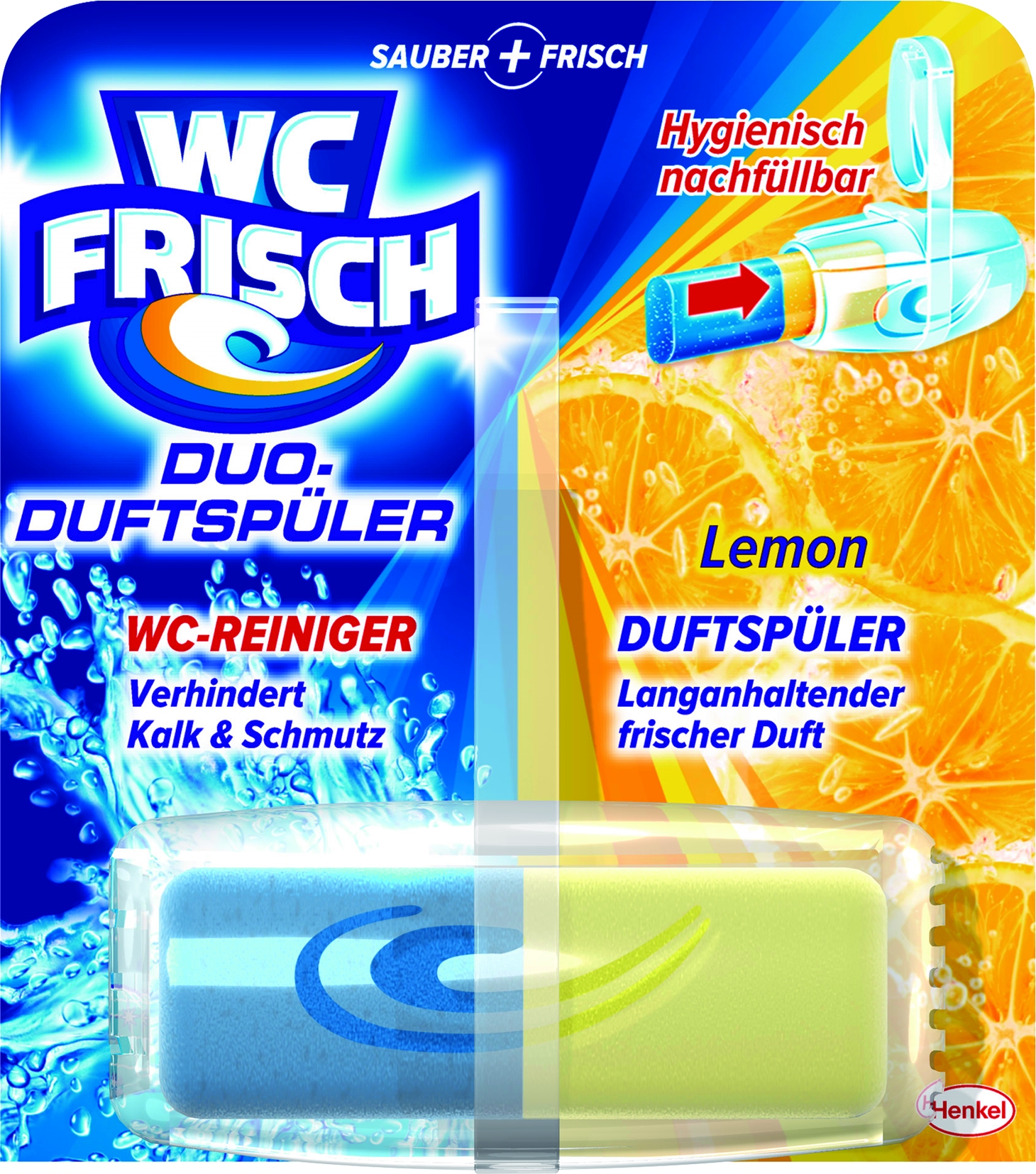 WC-Frisch Duo Duftspueler Citrus   
